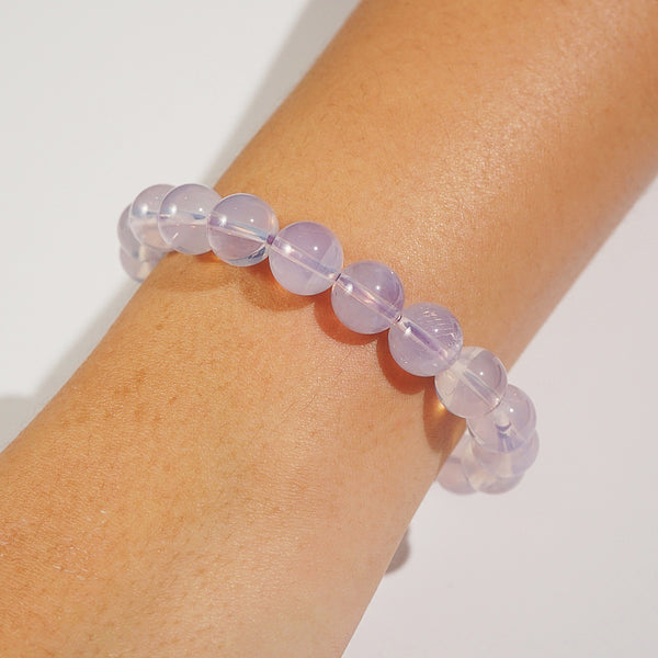 A-Grade Lavender Milky Amethyst 10mm - Gaea