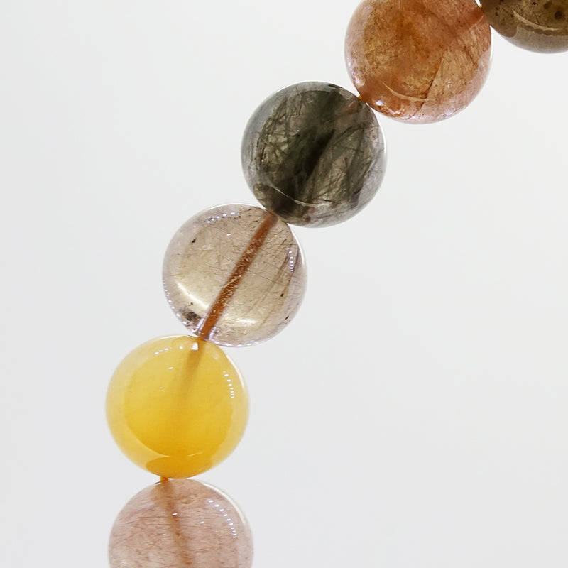 Multicolored Rutilated Quartz 14mm - Gaea | Crystal Jewelry & Gemstones (Manila, Philippines)
