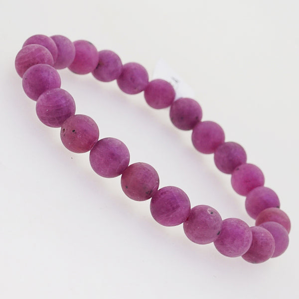 Matte Ruby 8mm - Gaea | Crystal Jewelry & Gemstones (Manila, Philippines)