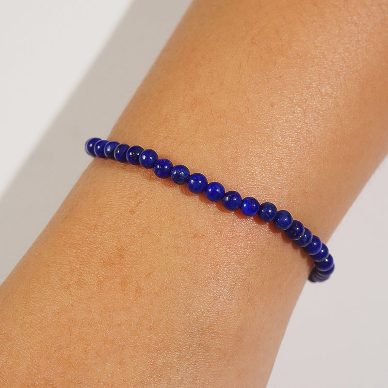 A-Grade Lapis Lazuli 4mm - Gaea