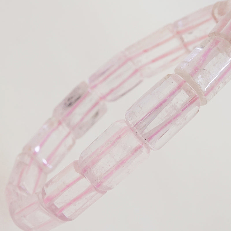 A-Grade Kunzite Bangle (S) - Gaea | Crystal Jewelry & Gemstones (Manila, Philippines)