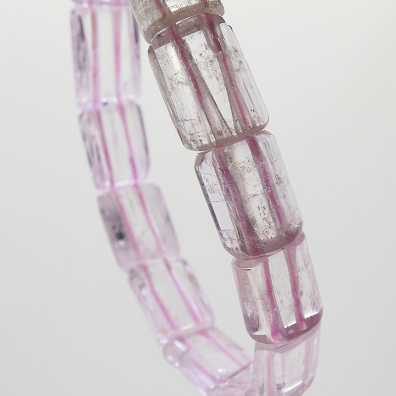 A-Grade Kunzite Bangle (S) - Gaea | Crystal Jewelry & Gemstones (Manila, Philippines)