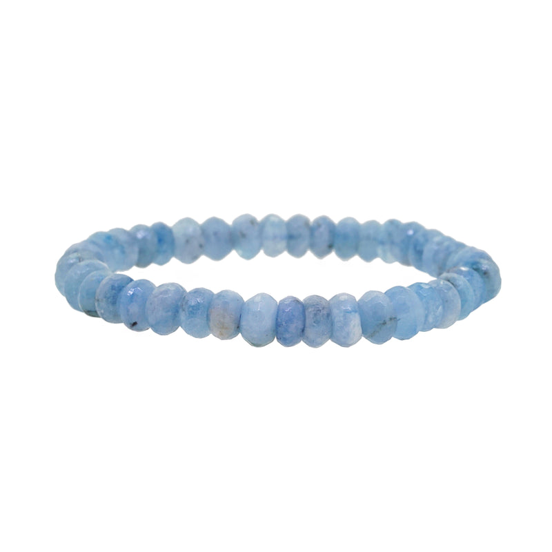 Aquamarine Faceted Rondelle - Gaea | Crystal Jewelry & Gemstones (Manila, Philippines)