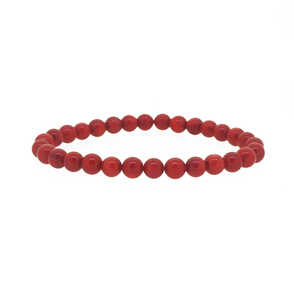 Japanese Red Coral 6mm - Gaea | Crystal Jewelry & Gemstones (Manila, Philippines)