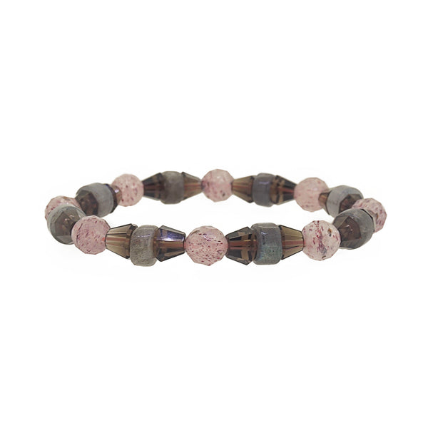 Pink Muscovite, Smoky Quartz and Labradorite - Gaea | Crystal Jewelry & Gemstones (Manila, Philippines)