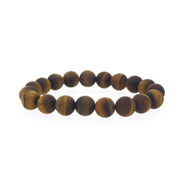 Matte Tiger Eye 10mm - Gaea | Crystal Jewelry & Gemstones (Manila, Philippines)