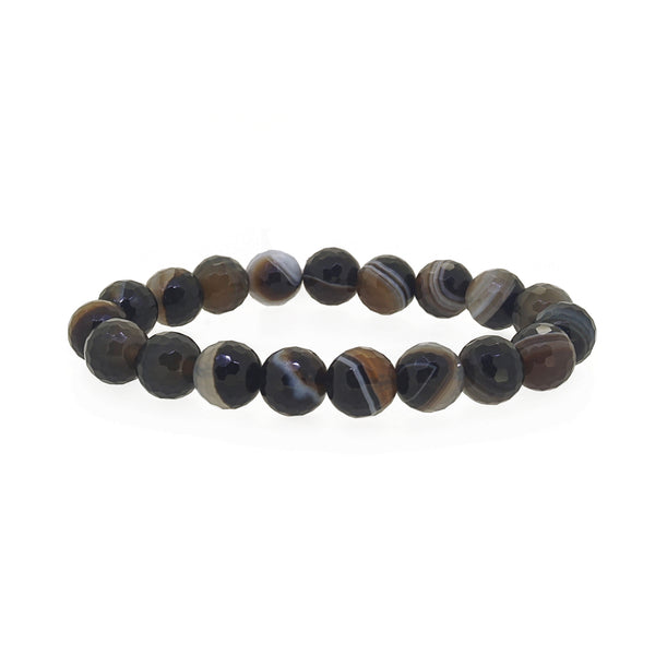 Black Agate Faceted 10mm - Gaea | Crystal Jewelry & Gemstones (Manila, Philippines)
