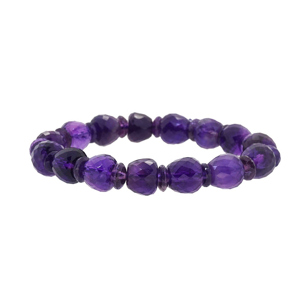 A-Grade Amethyst Faceted Apple - Gaea | Crystal Jewelry & Gemstones (Manila, Philippines)