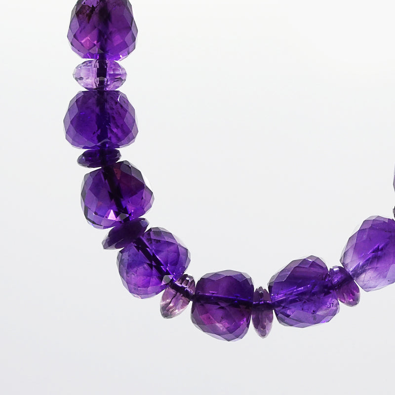 A-Grade Amethyst Faceted Apple - Gaea | Crystal Jewelry & Gemstones (Manila, Philippines)