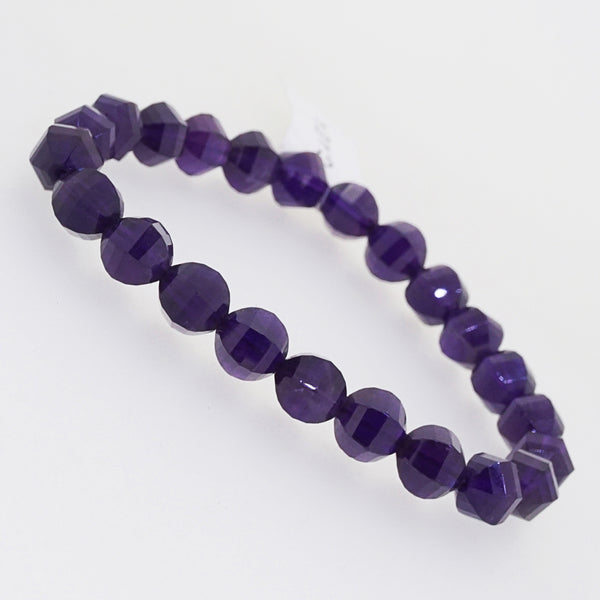 Amethyst Faceted Mirror Ball 8mm - Gaea | Crystal Jewelry & Gemstones (Manila, Philippines)