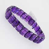 Amethyst Faceted Bangle - Gaea | Crystal Jewelry & Gemstones (Manila, Philippines)