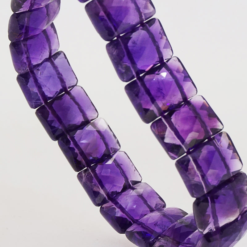 Amethyst Faceted Bangle - Gaea | Crystal Jewelry & Gemstones (Manila, Philippines)