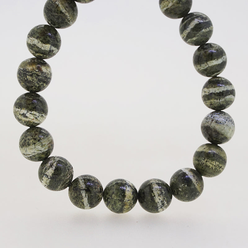 Chrysotile in Serpentine 10mm - Gaea | Crystal Jewelry & Gemstones (Manila, Philippines)