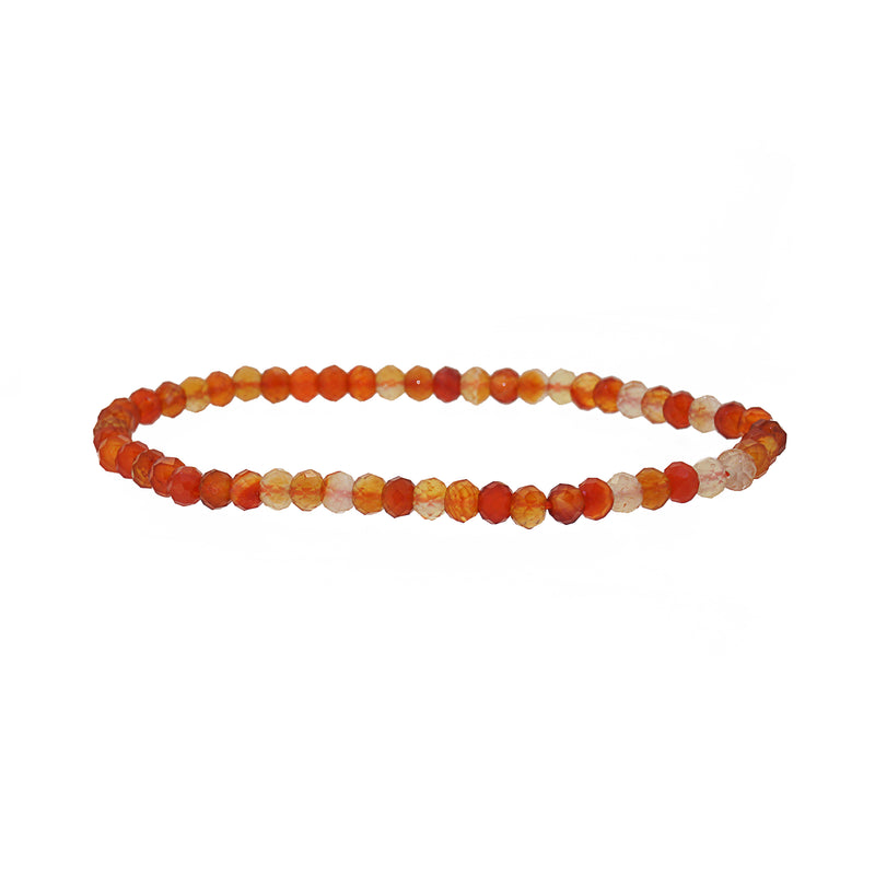 Carnelian Faceted 4mm - Gaea | Crystal Jewelry & Gemstones (Manila, Philippines)