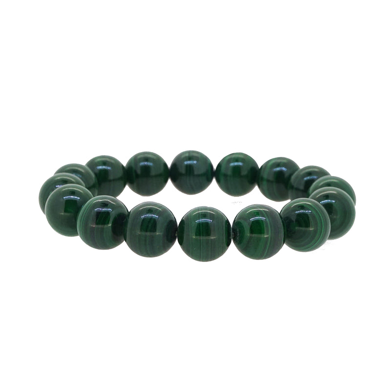 A-Grade Malachite 12mm - Gaea | Crystal Jewelry & Gemstones (Manila, Philippines)