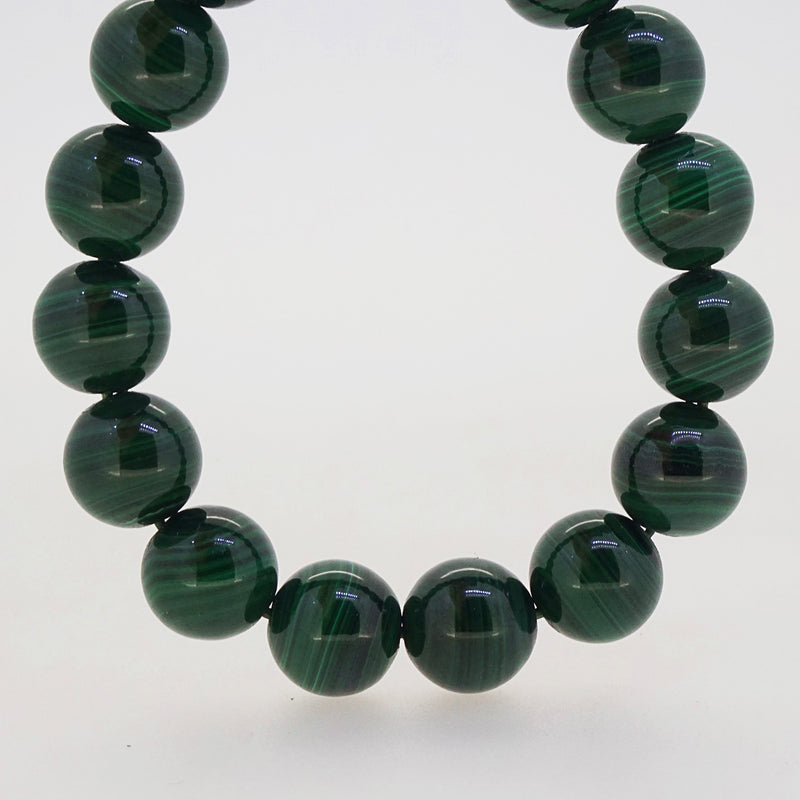 A-Grade Malachite 12mm - Gaea | Crystal Jewelry & Gemstones (Manila, Philippines)