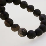 Matte Black Agate Drusy 12mm - Gaea | Crystal Jewelry & Gemstones (Manila, Philippines)