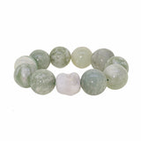Nephrite Jade 19mm with Carved Laughing Buddha Burma Jade - Gaea | Crystal Jewelry & Gemstones (Manila, Philippines)