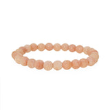 Peach Amazonite 7mm - Gaea | Crystal Jewelry & Gemstones (Manila, Philippines)