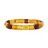 Baltic Amber Faceted Square Bangle - Gaea | Crystal Jewelry & Gemstones (Manila, Philippines)