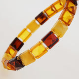 Baltic Amber Faceted Square Bangle - Gaea | Crystal Jewelry & Gemstones (Manila, Philippines)