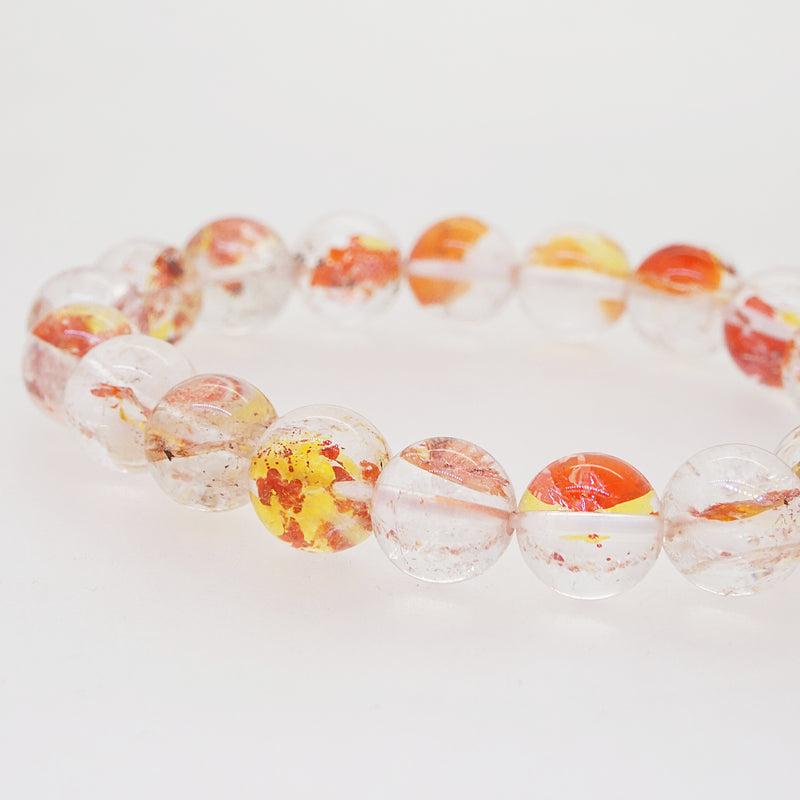 AA-Grade Iron Oxide in Quartz 10mm - Gaea | Crystal Jewelry & Gemstones (Manila, Philippines)