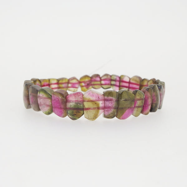 AA-Grade Watermelon Tourmaline Bangle - Gaea | Crystal Jewelry & Gemstones (Manila, Philippines)