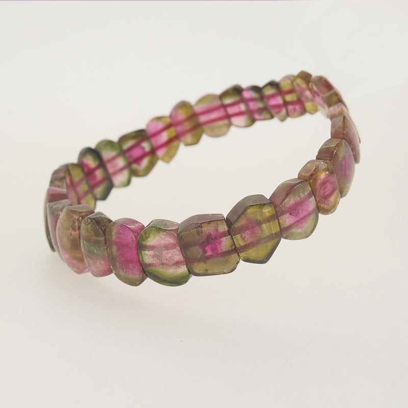 AA-Grade Watermelon Tourmaline Bangle - Gaea | Crystal Jewelry & Gemstones (Manila, Philippines)