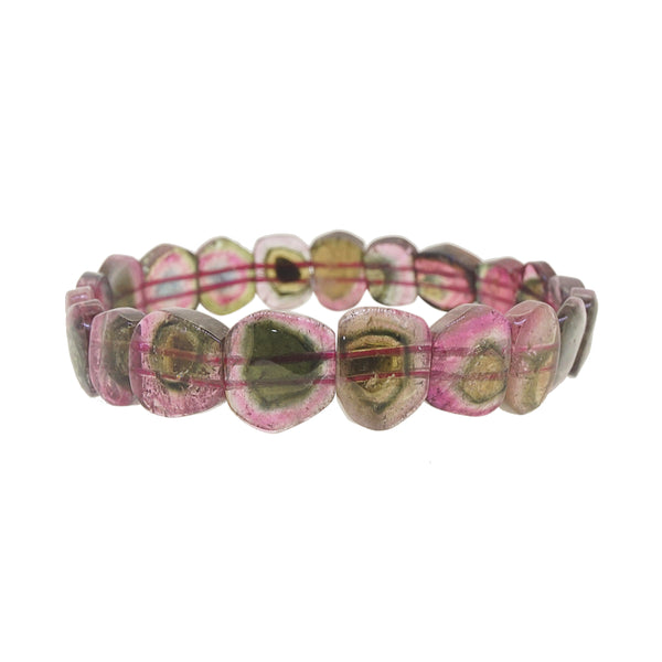 AA-Grade Watermelon Tourmaline Bangle - Gaea | Crystal Jewelry & Gemstones (Manila, Philippines)