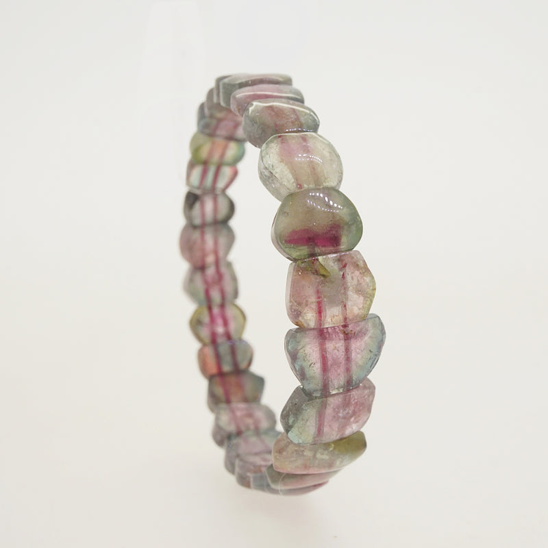 AA-Grade Watermelon Tourmaline Bangle - Gaea | Crystal Jewelry & Gemstones (Manila, Philippines)