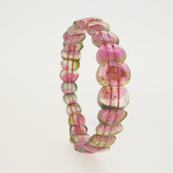 AA-Grade Watermelon Tourmaline Bangle - Gaea | Crystal Jewelry & Gemstones (Manila, Philippines)