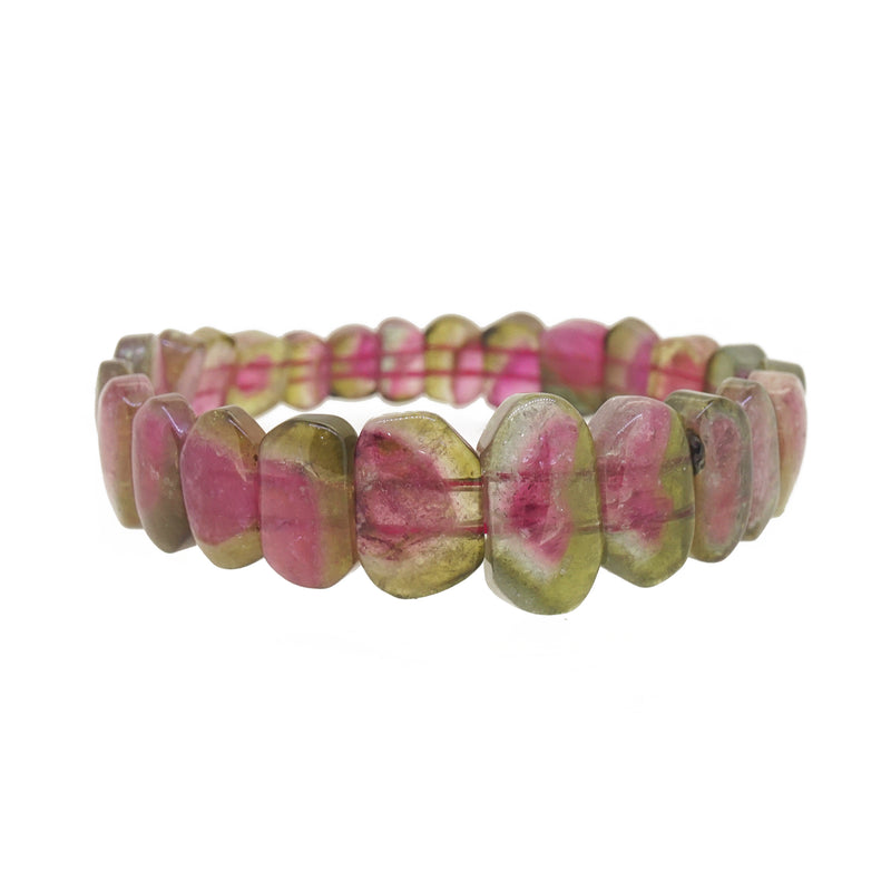 AA-Grade Watermelon Tourmaline Bangle - Gaea | Crystal Jewelry & Gemstones (Manila, Philippines)