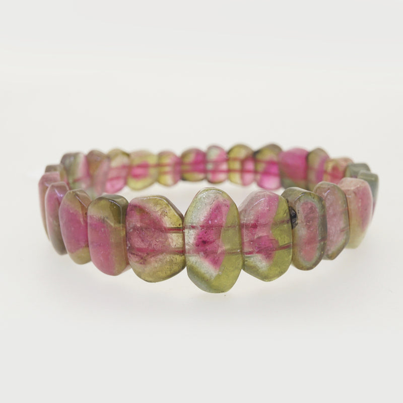 AA-Grade Watermelon Tourmaline Bangle - Gaea | Crystal Jewelry & Gemstones (Manila, Philippines)