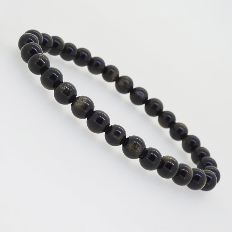 Gold Sheen Obsidian 6mm - Gaea | Crystal Jewelry & Gemstones (Manila, Philippines)