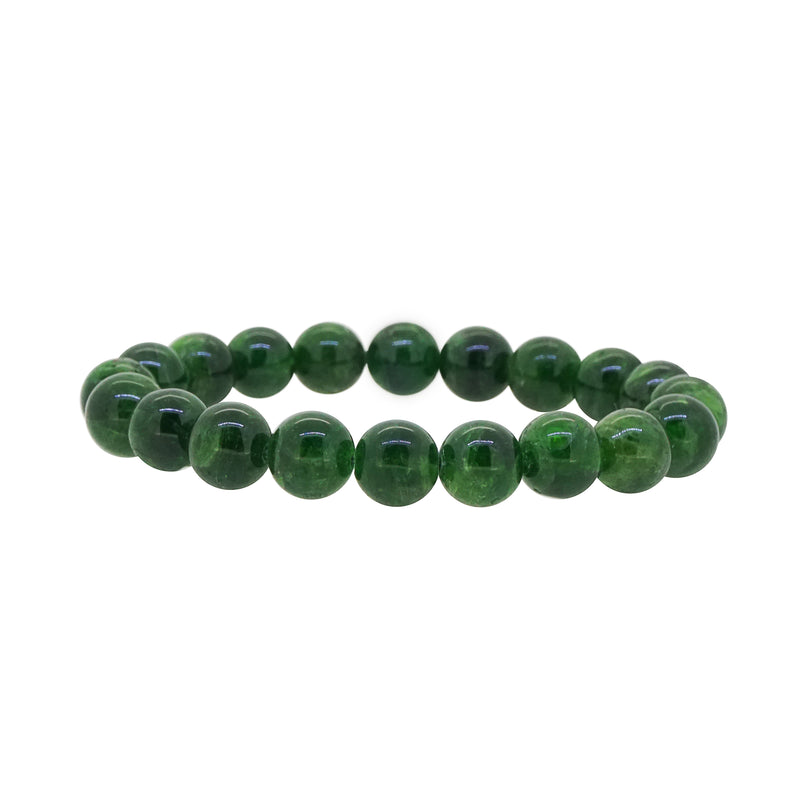 A-Grade Chrome Diopside 10mm - Gaea | Crystal Jewelry & Gemstones (Manila, Philippines)