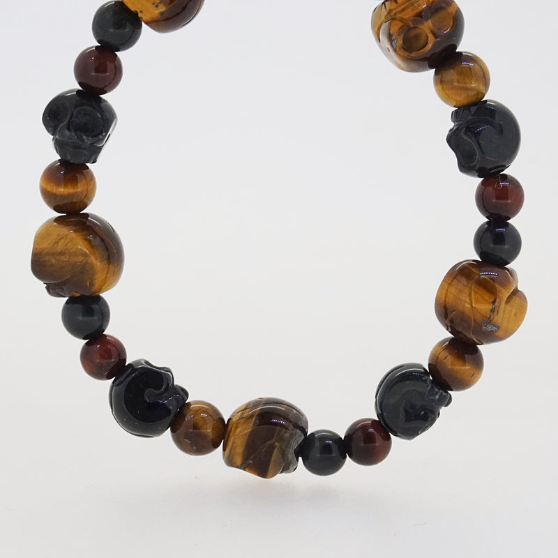 Carved Tricolor Tiger Eye (6-10mm) - Gaea | Crystal Jewelry & Gemstones (Manila, Philippines)