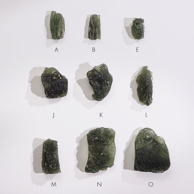 Raw Moldavite Loose Specimen L - Gaea