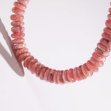 A-Grade Rhodochrosite Rondelle - Gaea