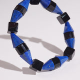 Black Onyx and Lapis Lazuli Cones - Gaea