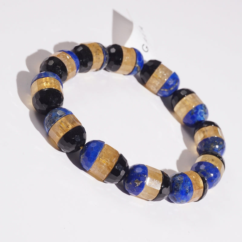 Lapis Lazuli, Citrine, and Onyx Cups - Gaea