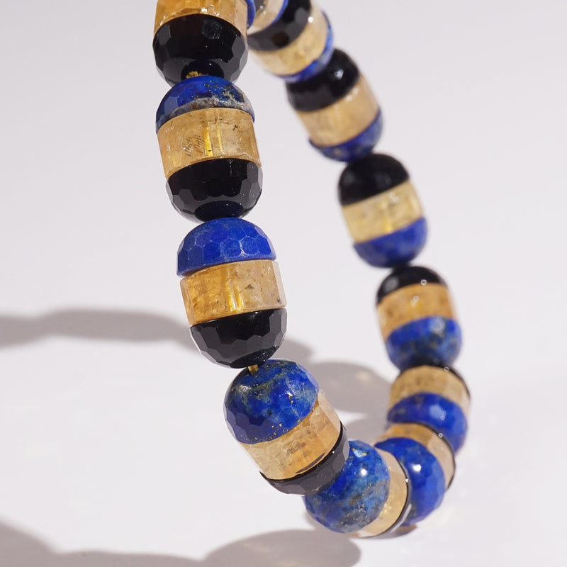 Lapis Lazuli, Citrine, and Onyx Cups - Gaea