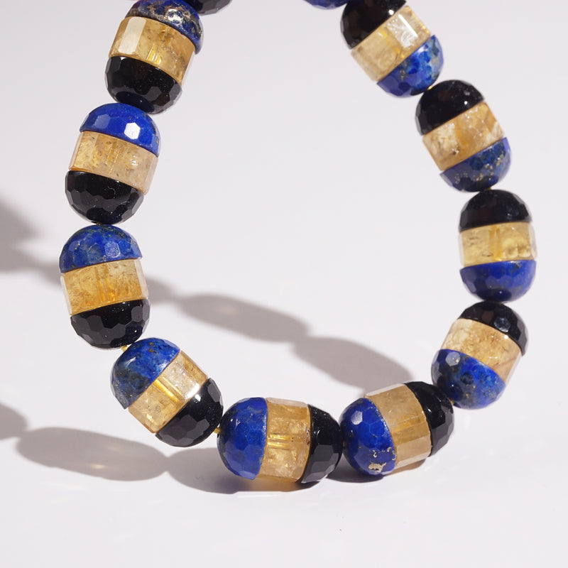 Lapis Lazuli, Citrine, and Onyx Cups - Gaea