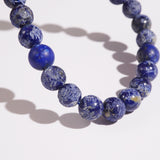 Carved Lapis Lazuli 8mm - Gaea