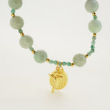 Jade and Emerald Rosary Bracelet 10mm - Gaea | Crystal Jewelry & Gemstones (Manila, Philippines)