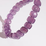 A-Grade Purple Chalcedony Bangle (S) - Gaea