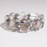 Garden Quartz Heart Bangle - Gaea