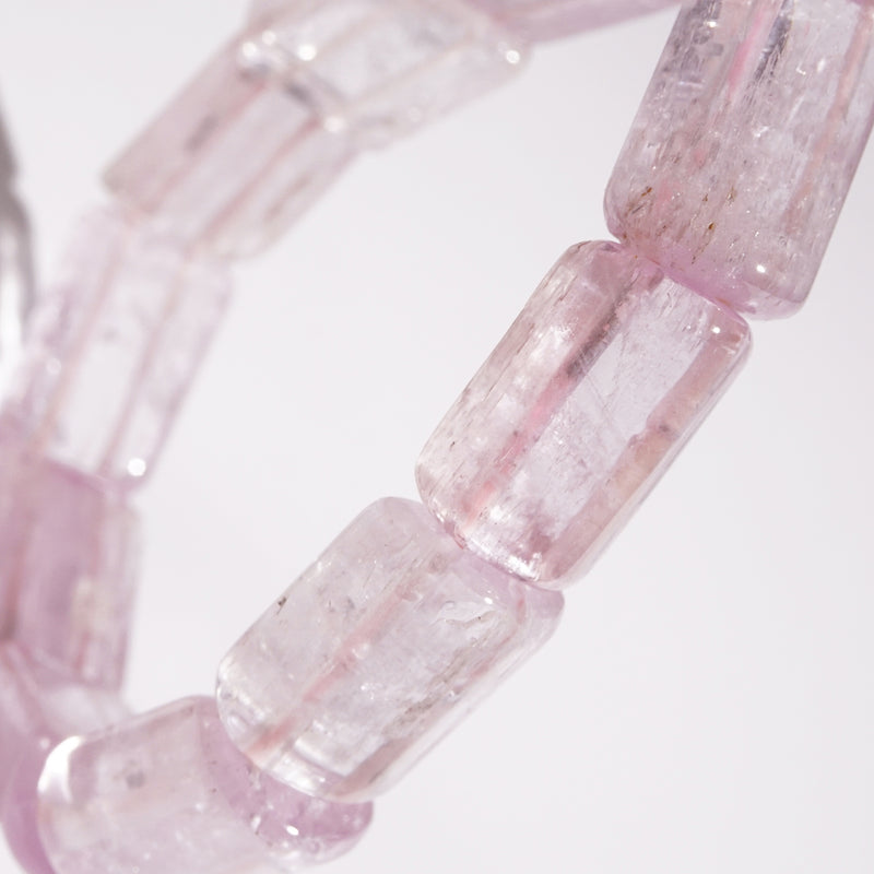 A-Grade Kunzite Bangle (M) - Gaea