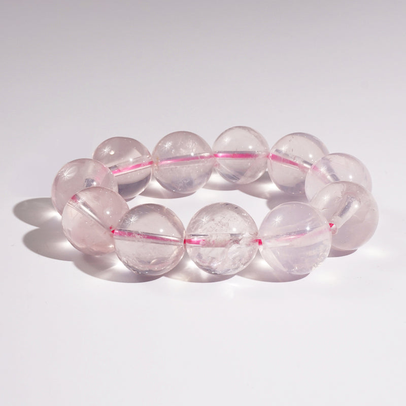 A-Grade Madagascar Rose Quartz 18mm - Gaea