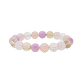 Kunzite, Morganite, Clear Quartz, Lemon Quartz 10mm - Gaea