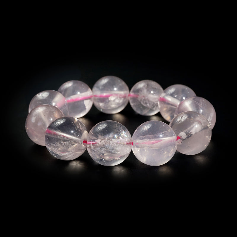 A-Grade Madagascar Rose Quartz 18mm - Gaea